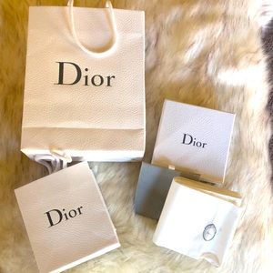 Dior box and bags